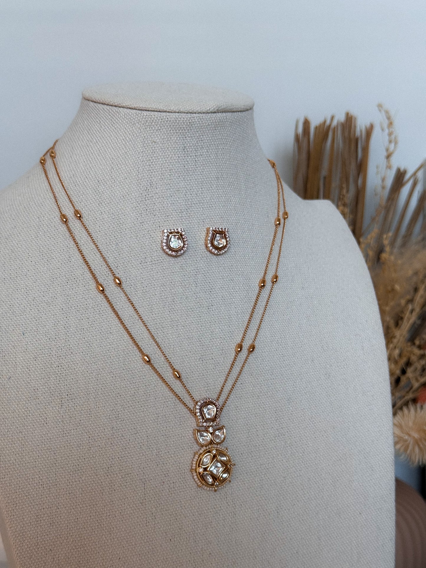 DAINTY NECKLACE SET - 49283