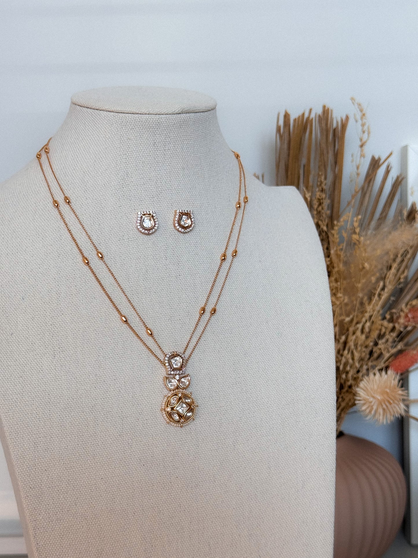 DAINTY NECKLACE SET - 49283