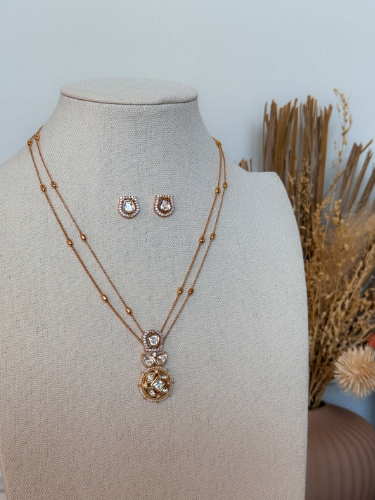 DAINTY NECKLACE SET - 49283