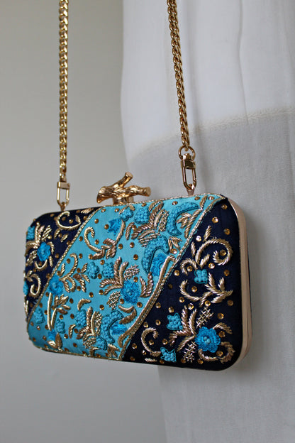 EMBELLISHED CLUTCH