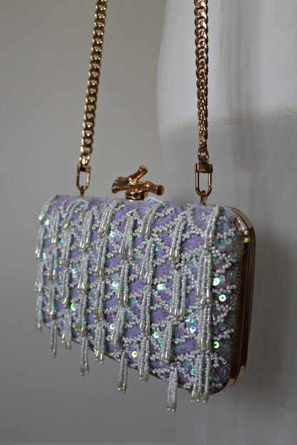 EMBELLISHED CLUTCH