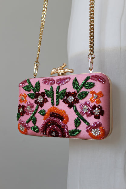 EMBELLISHED CLUTCH