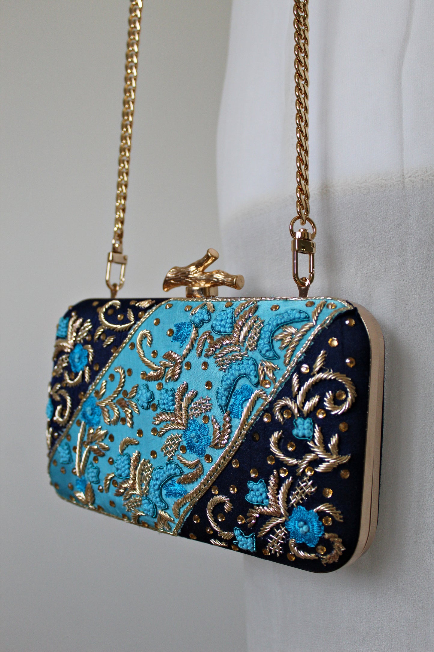 EMBELLISHED CLUTCH