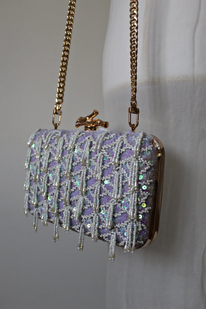 EMBELLISHED CLUTCH