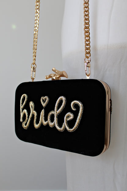 EMBELLISHED CLUTCH - BRIDE