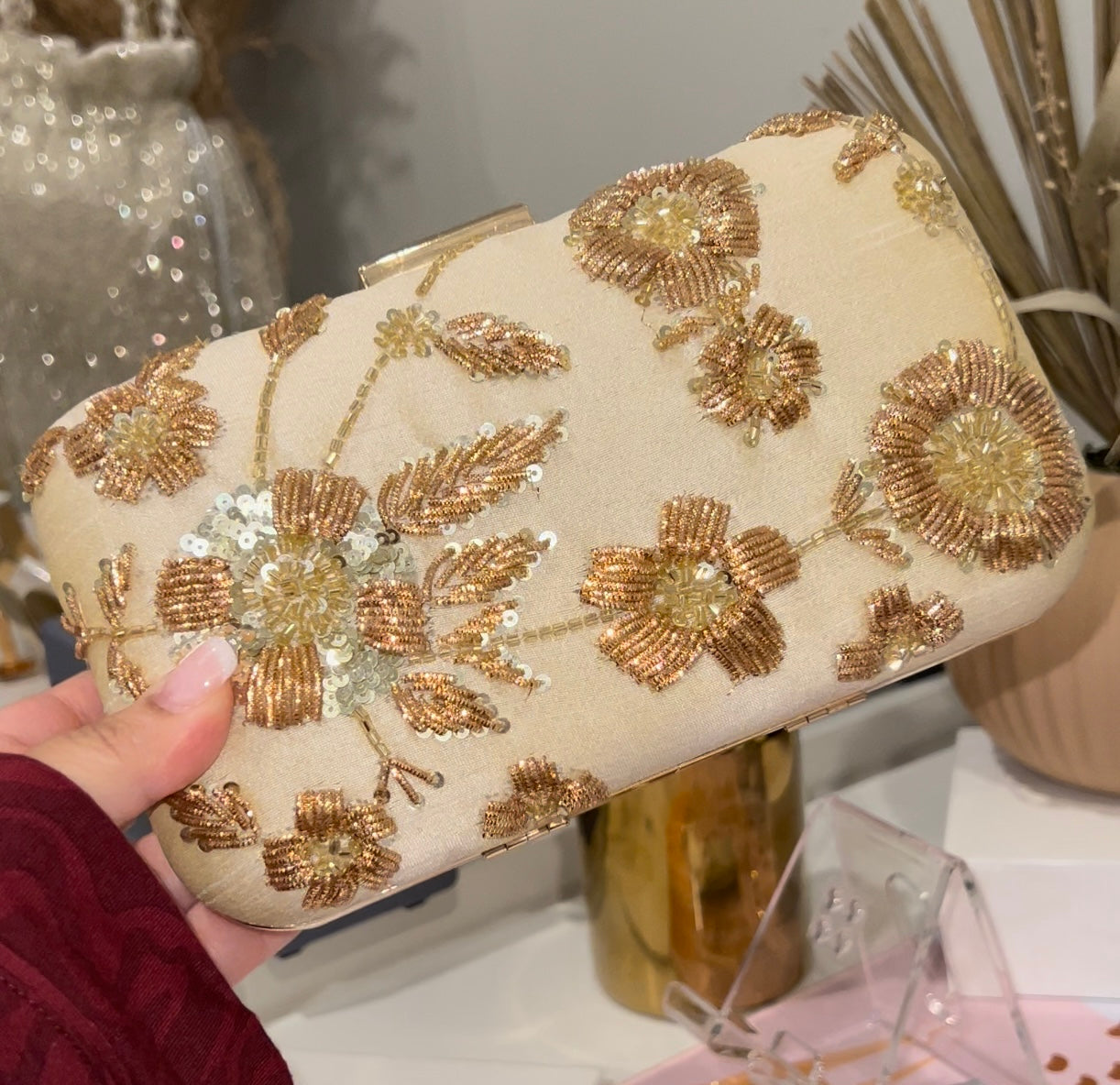 EMBELLISHED CLUTCH - 2012