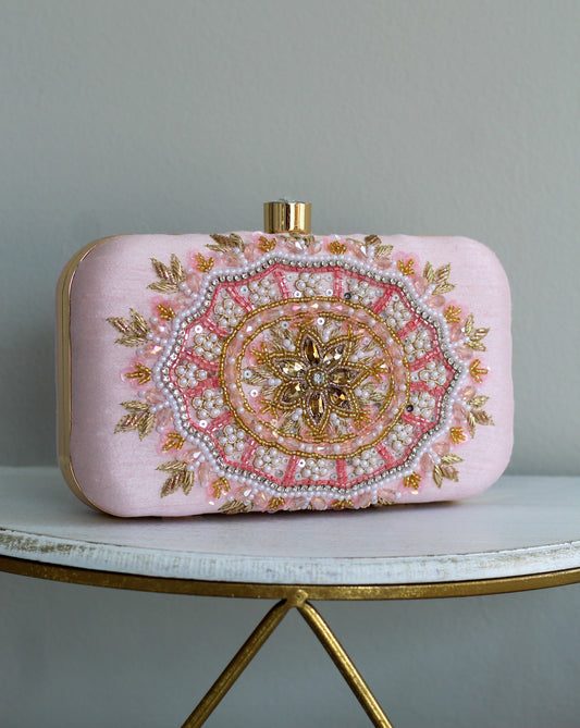 EMBELLISHED CLUTCH - 1102