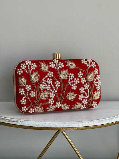 EMBELLISHED CLUTCH - 1101